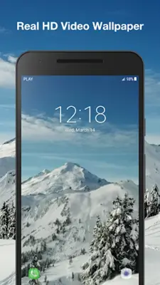 Mountains Live Wallpaper android App screenshot 1