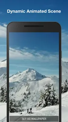 Mountains Live Wallpaper android App screenshot 2