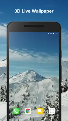 Mountains Live Wallpaper android App screenshot 3